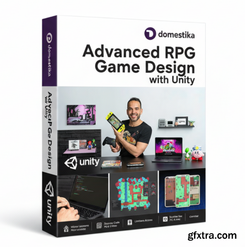 Domestika - Advanced RPG Game Design with Unity