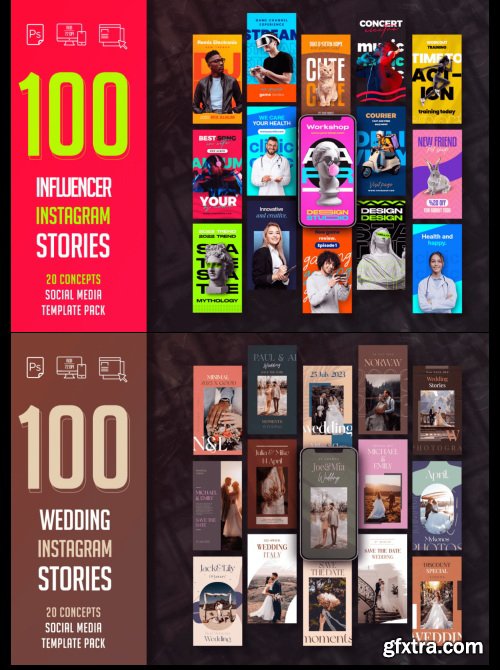 Vecteezy - 500 Instagram Stories Bundle