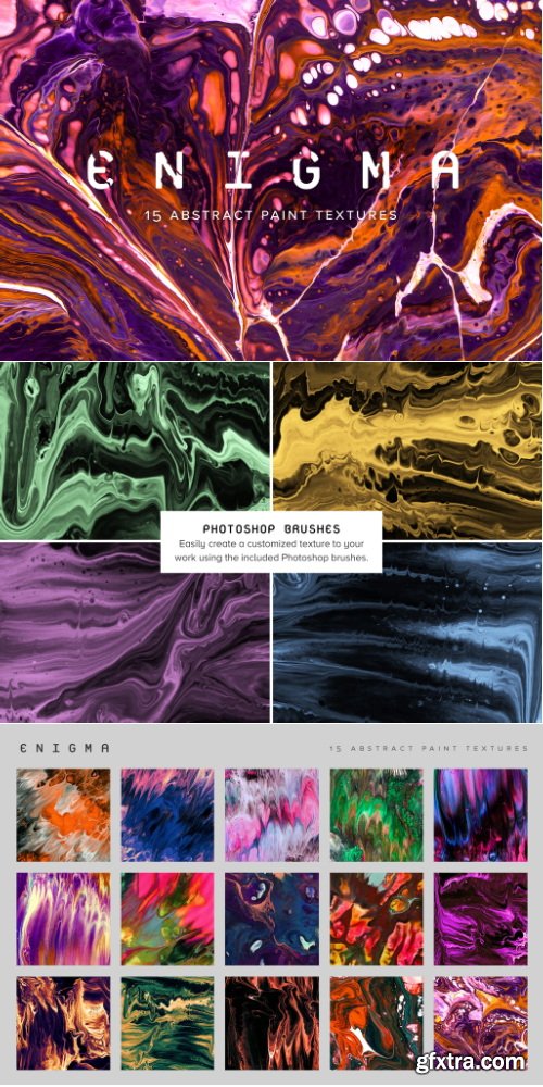 Chromasupply - Enigma: 15 Abstract Paint Textures