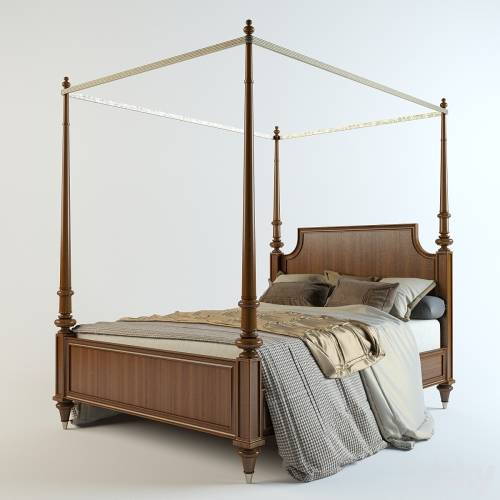 '3dsky Pro - Bed Quail Hollow Queen Georgetown Bed'