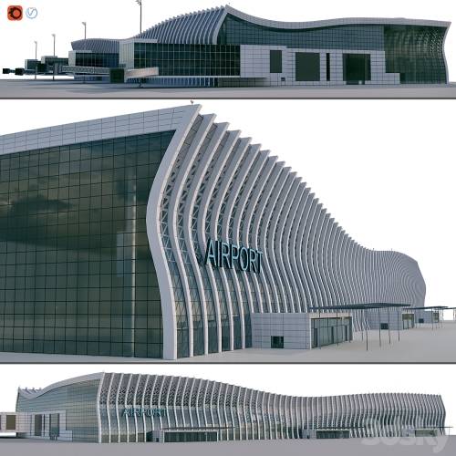 '3dsky Pro - Airport building'