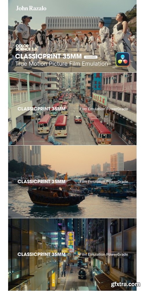 John Razalo - ClassicPrint 35mm Film Emulation PowerGrade V5