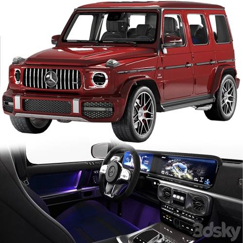 '3dsky Pro - Mercedes Benz G63 AMG 2020'