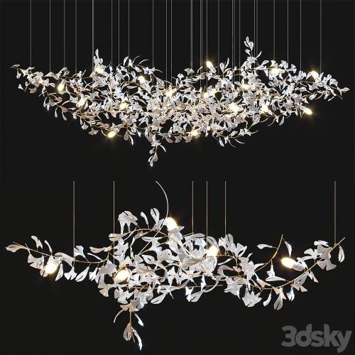 '3dsky Pro - Gingko Chandelier Collection'