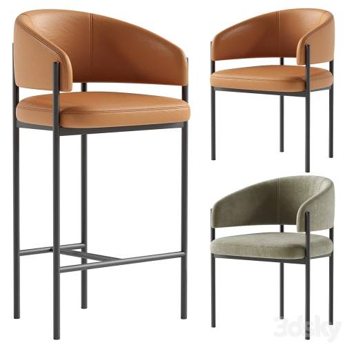 '3dsky Pro - lorenzo barstool & lorenzo chair' '3dsky Pro - lorenzo barstool & lorenzo chair'