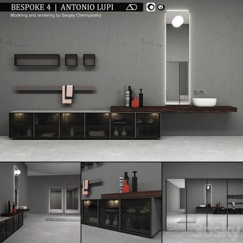 '3dsky Pro - Bathroom furniture set Bespoke 4'