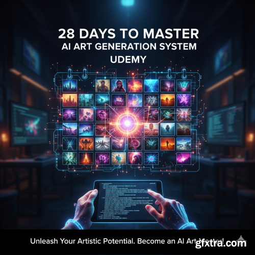 Udemy - 28 Days to Master AI Art Generation System