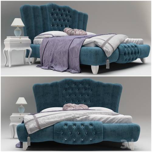 '3dsky Pro - New Romantic Bed'