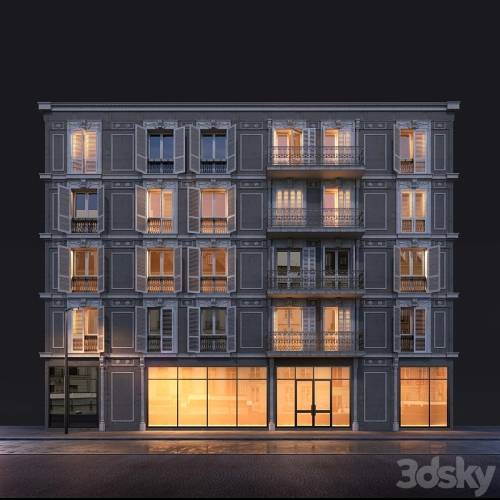 '3dsky Pro - Building;s facade'