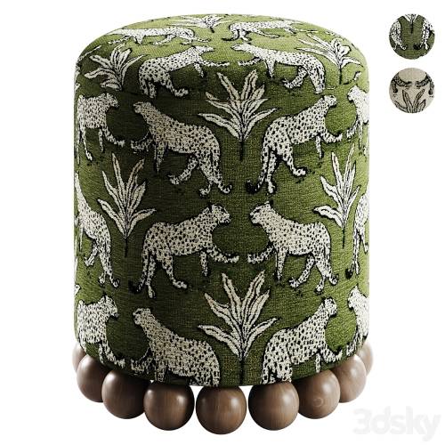 '3dsky Pro - Pouf Ella from Candelabra Home'