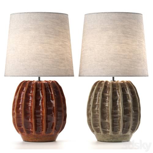 '3dsky Pro - Porta Romana Finley Ceramic Lamp'