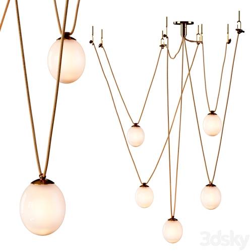 '3dsky Pro - Augustine Bulb Glass Chandelier' '3dsky Pro - Augustine Bulb Glass Chandelier'