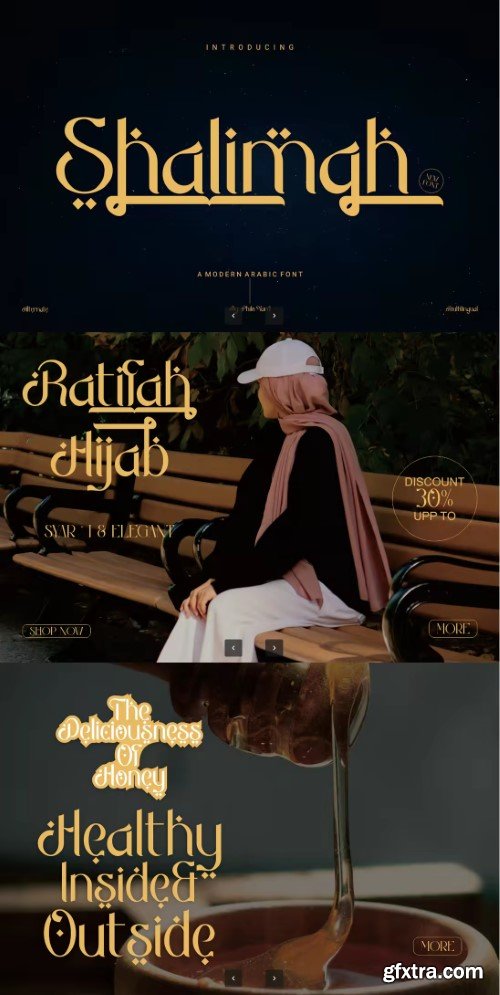 Shalimah - A Modern Arabic Font