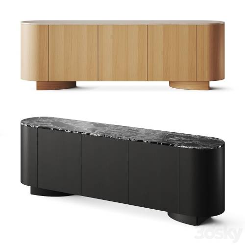 '3dsky Pro - Naturedesign Flow Wooden Sideboard' '3dsky Pro - Naturedesign Flow Wooden Sideboard'