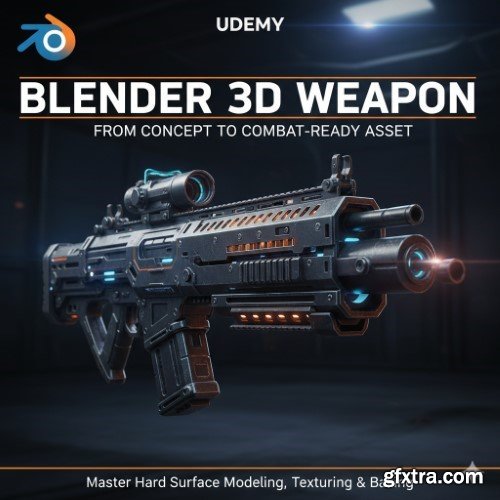 Udemy - Blender 3D Artist: Forge AAA Weapons
