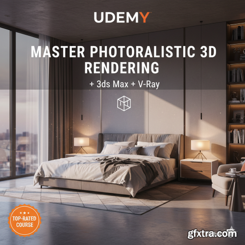 Udemy - Master Photorealistic 3D Rendering with 3ds Max + V-Ray Udemy - Master Photorealistic 3D Rendering with 3ds Max + V-Ray