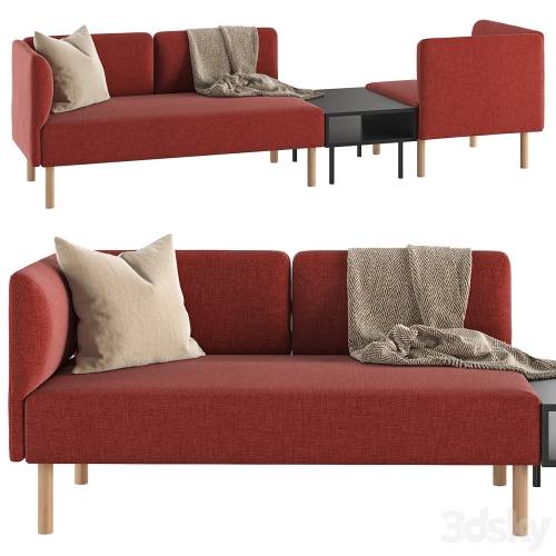 '3dsky Pro - Lillehem 3-seat modular sofa' '3dsky Pro - Lillehem 3-seat modular sofa'