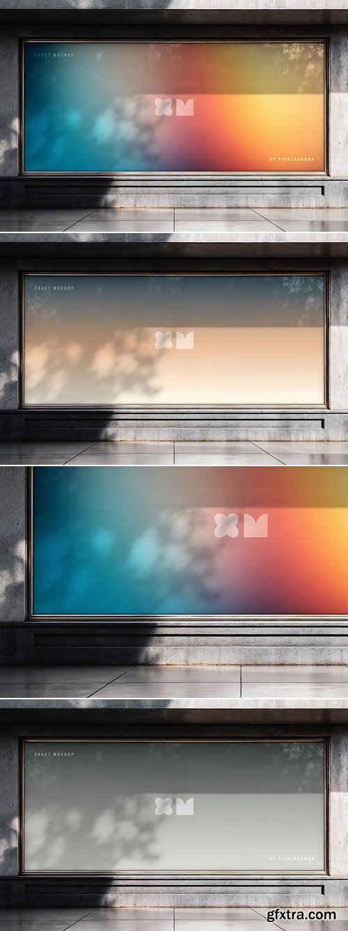 CreativeMarket - Storefront Window Billboard Mockup 291834019