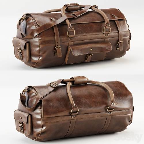 '3dsky Pro - Roosevelt Buffalo Leather Travel Duffle Bag' '3dsky Pro - Roosevelt Buffalo Leather Travel Duffle Bag'