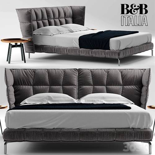'3dsky Pro - Bed b & b husk bett bed PATRICIA URQUIOLA HUSK OUTDOOR' '3dsky Pro - Bed b & b husk bett bed PATRICIA URQUIOLA HUSK OUTDOOR'