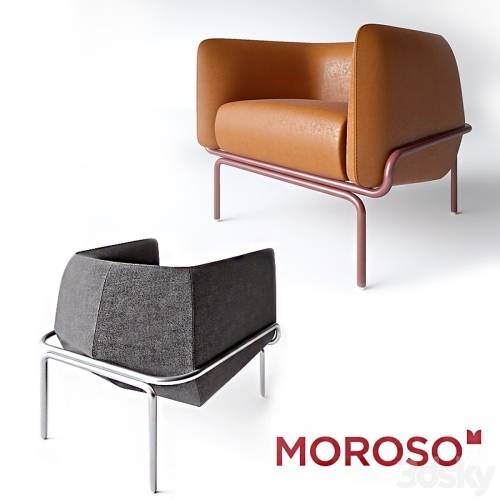 '3dsky Pro - Chandigarh Armchair by Moroso'