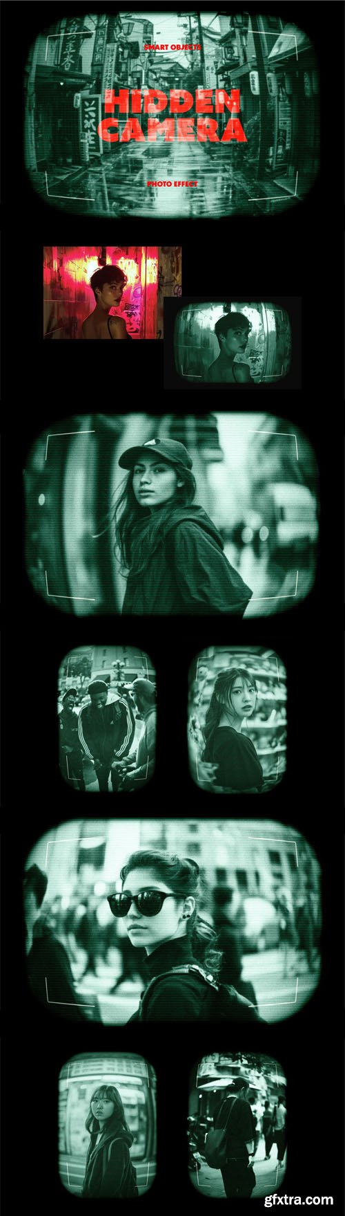 Hidden Camera Photo Effect for Photoshop