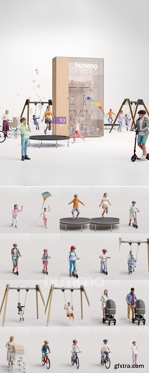 Humano 3D - Vol.10 Kids