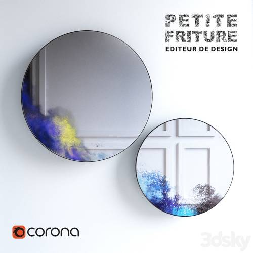 '3dsky Pro - A set of mirrors FRANCIS petit MIROIRS MURAUX II'