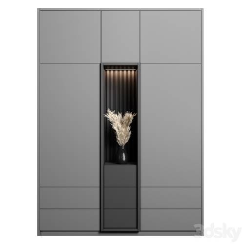 '3dsky Pro - Cabinet with shelves 18'