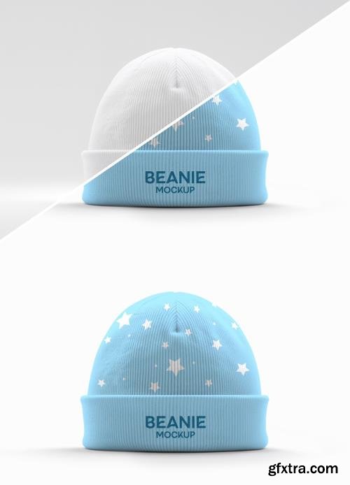 Beanie Knitted Hat Mockup 1658095235