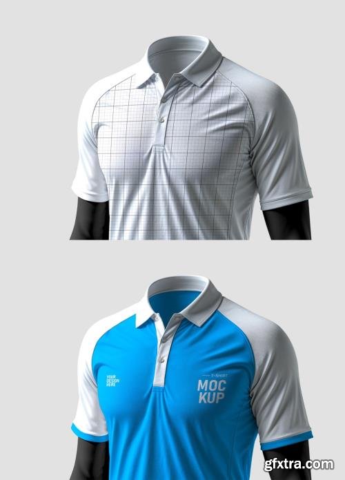 Mens Polo T-Shirt Mockup 1658074611