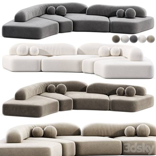 '3dsky Pro - On The Rocks Sofa'