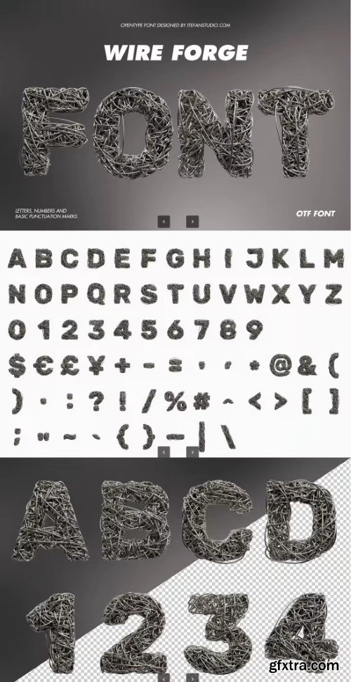 Wire Forge Font