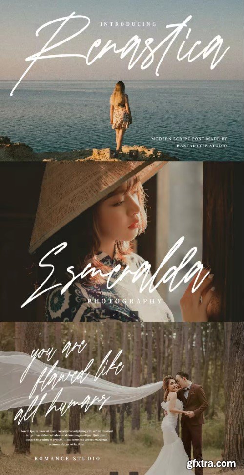 Creativemarket - Renastica Modern Script Font