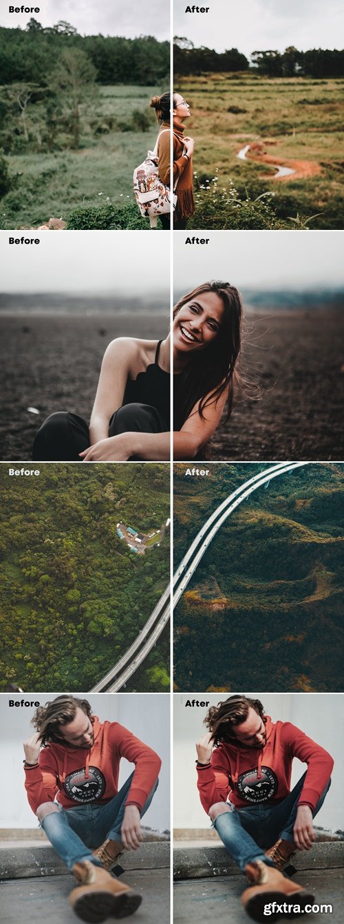 MapleVisuals - 12 Cinematic LUTs Pack