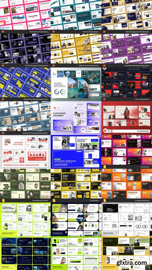 24 PowerPoint Templates Bundle 33