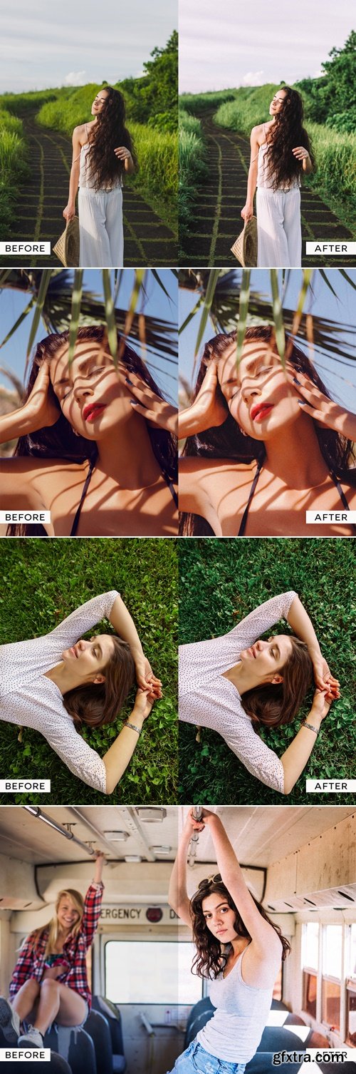 10 Fuji Pro 400H Lightroom Presets - Analog LR Preset - 35mm Film Stock Emulation