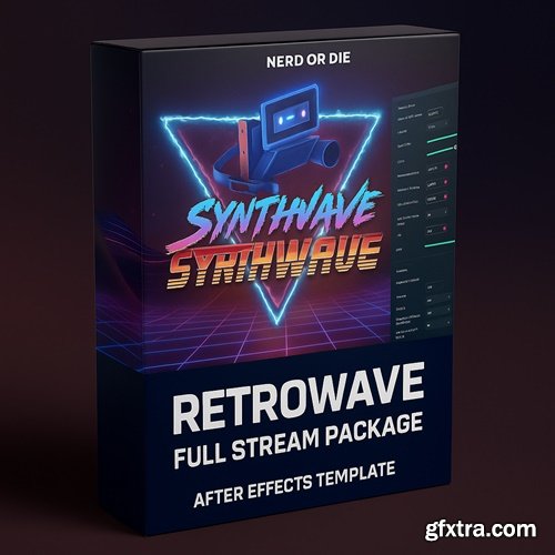 Nerd or Die - Retrowave - Full Stream Package