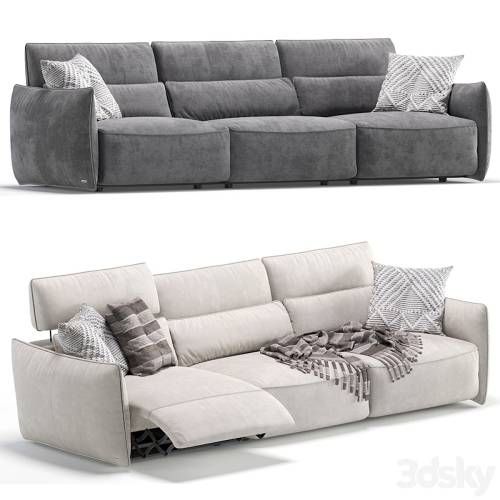 '3dsky Pro - Stupore C027 Sofa By Natuzzi Editions 2 Version'