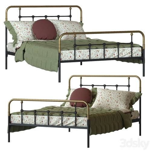 '3dsky Pro - Metal bed Asper La redoute'