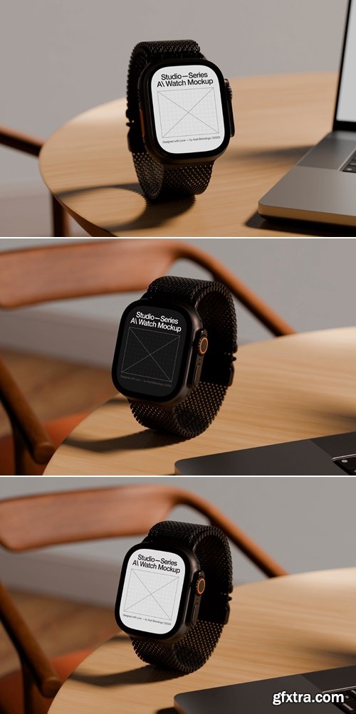 Arpitbrandings - Apple Watch Ultra Mockup