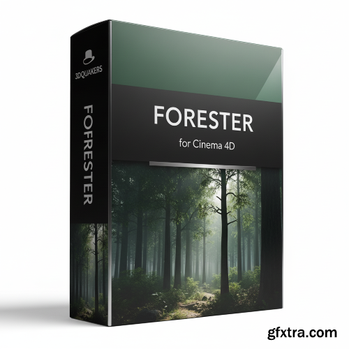 3DQuakers - Forester v1.5.7 for Cinema 4D R20-R2025
