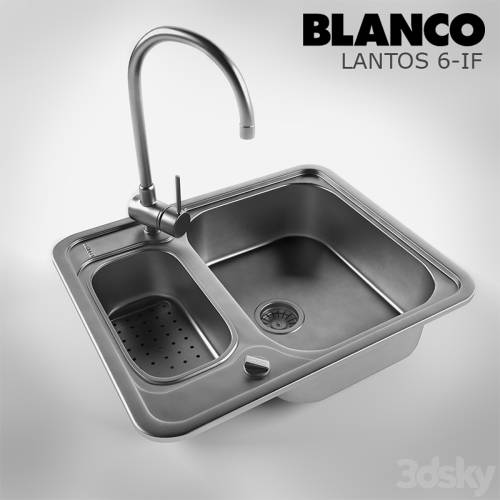 '3dsky Pro - Blanco Lantos 6-IF sink'