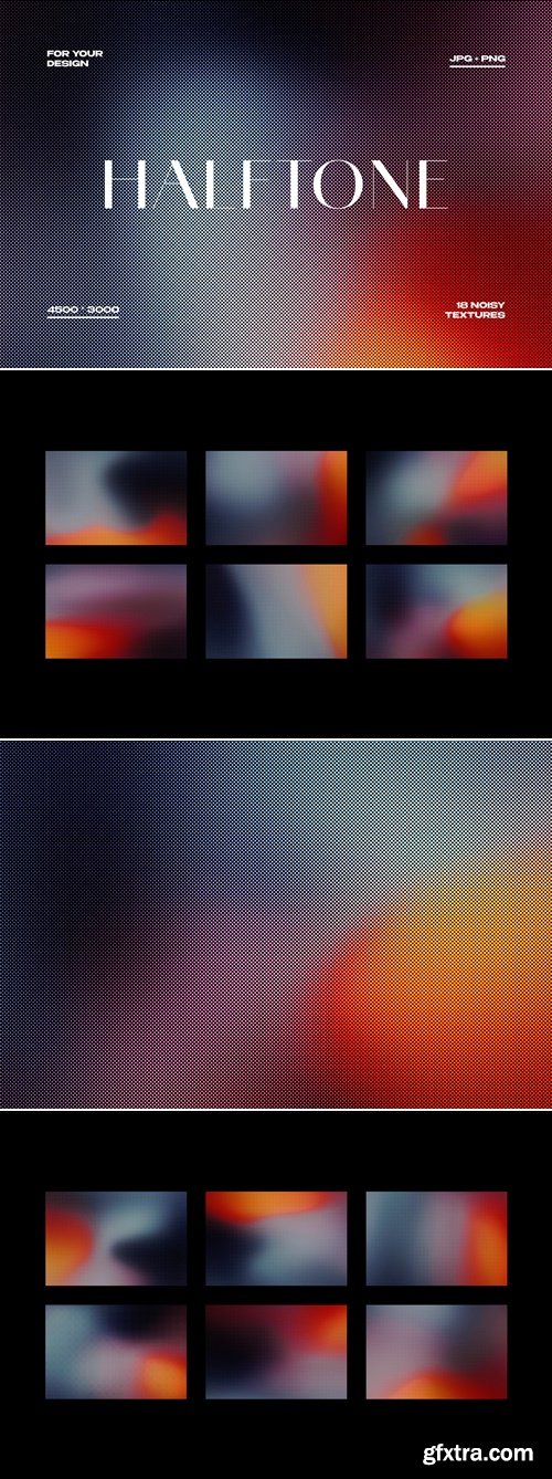 CreativeMarket - Halftone Textures 291861138