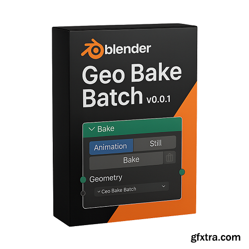 Geo Bake Batch v0.0.1 for Blender Geo Bake Batch v0.0.1 for Blender