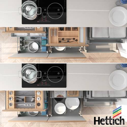 '3dsky Pro - Drawers and their filling'