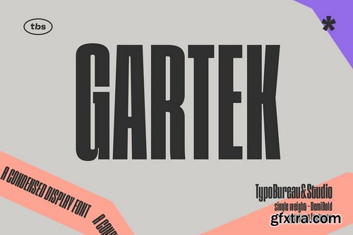 CreativeMarket - TBS Gartek Condensed
