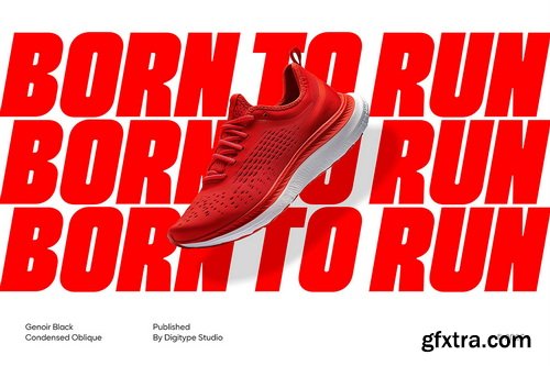 CreativeMarket - Genoir Bold Display Font Family