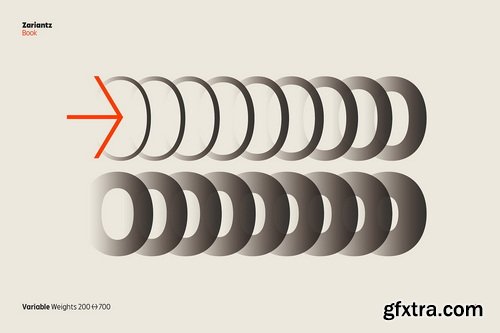 CreativeMarket - Zariantz Book Typeface - 22 Fonts
