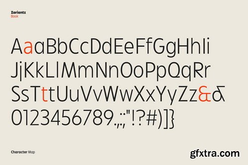 CreativeMarket - Zariantz Book Typeface - 22 Fonts